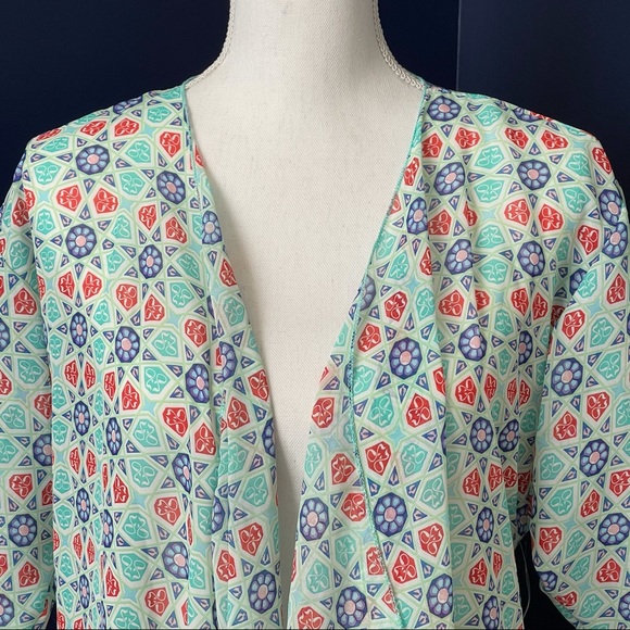 LuLaRoe Shirley Kimono Small NWT - Picture 2 of 10